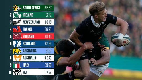 Springboks risk a plunge down the world rankings against the All Blacks