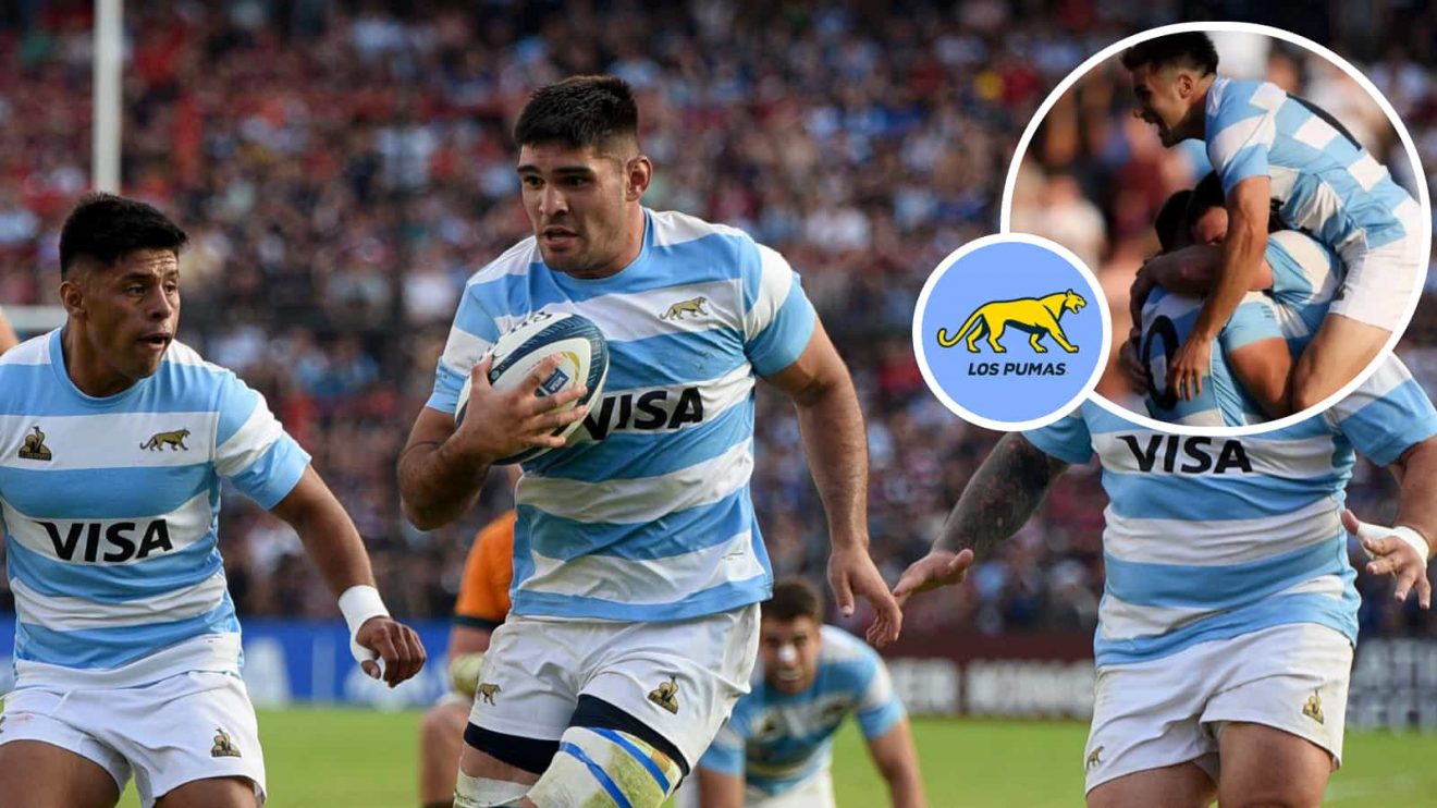 Argentina's Joaquin Oviedo and Tomas Albornoz against Australia