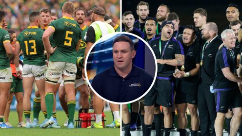 Ex-All Black draws comparison between Springboks and the great 2015 New Zealand side