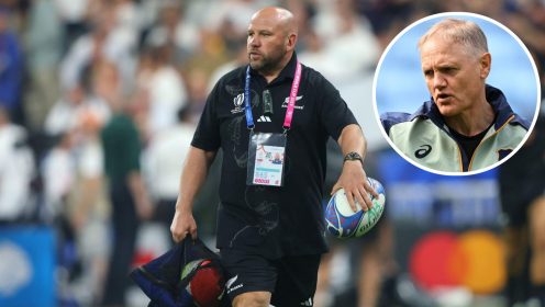 All Blacks coach has ‘utmost respect’ for New Zealanders in Wallabies set-up ahead of Bledisloe Cup Test