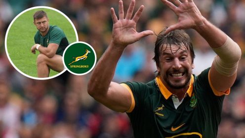 Handre Pollard full of praise for ‘special person’ Eben Etzebeth who is ‘one of the ultimate Springboks’