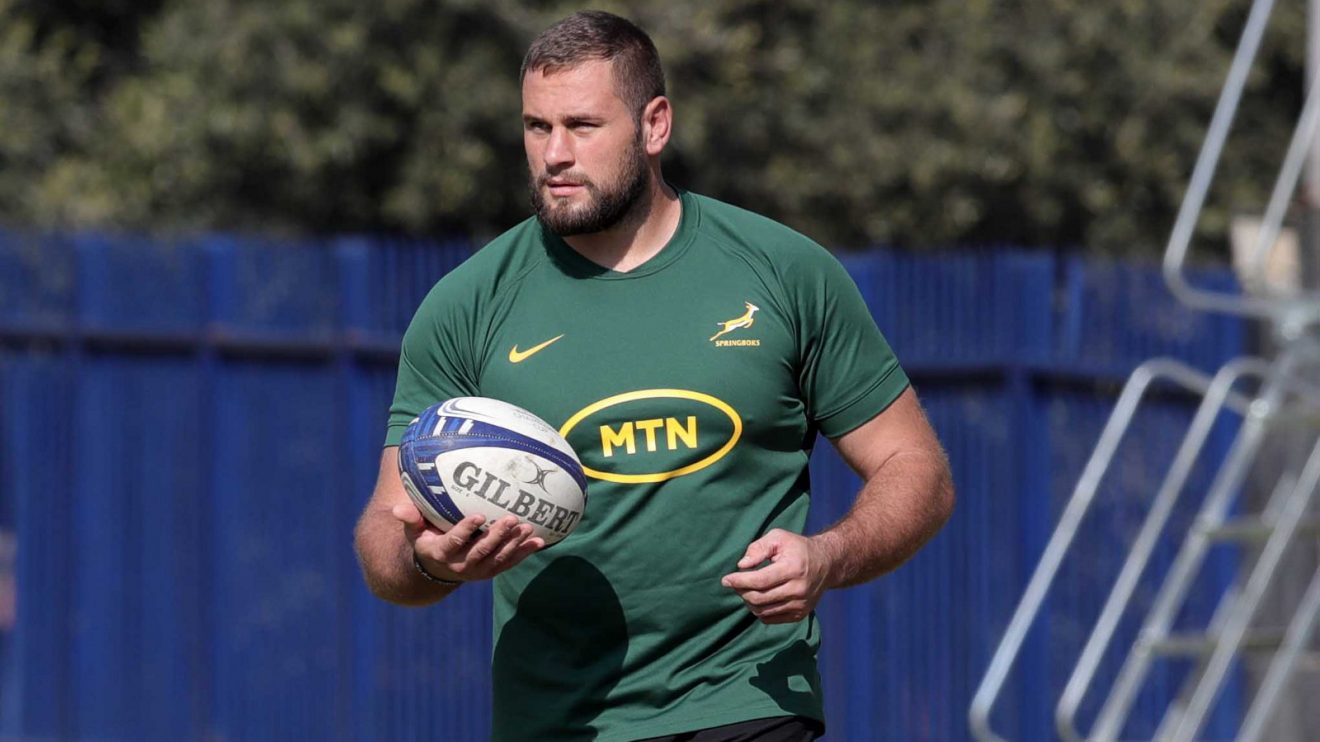 Thomas du Toit Springboks training 2023 - PA