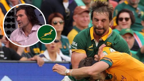 ‘Bakkies, he’s already the enforcer, we need to stand back here’ – Victor Matfield in heartfelt tribute to ‘unbelievable’ Eben Etzebeth