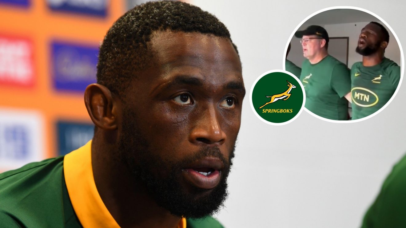 Springboks captain Siya Kolisi.