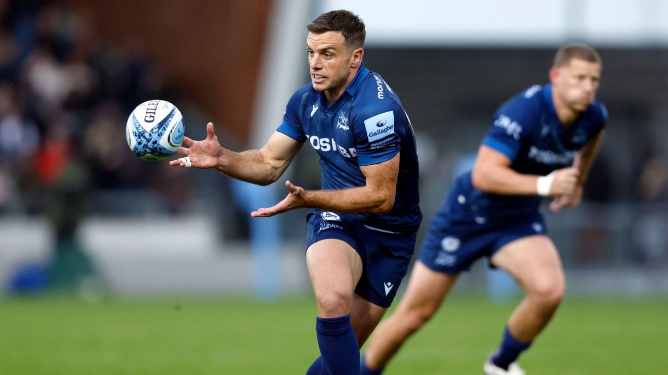 George Ford in action for Sale Sharks.