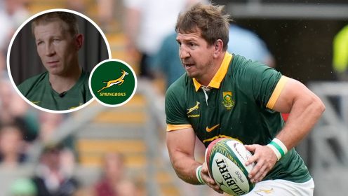 Springboks defence guru picks out the ‘brilliant’ Bok star who is a ‘coach on the field’
