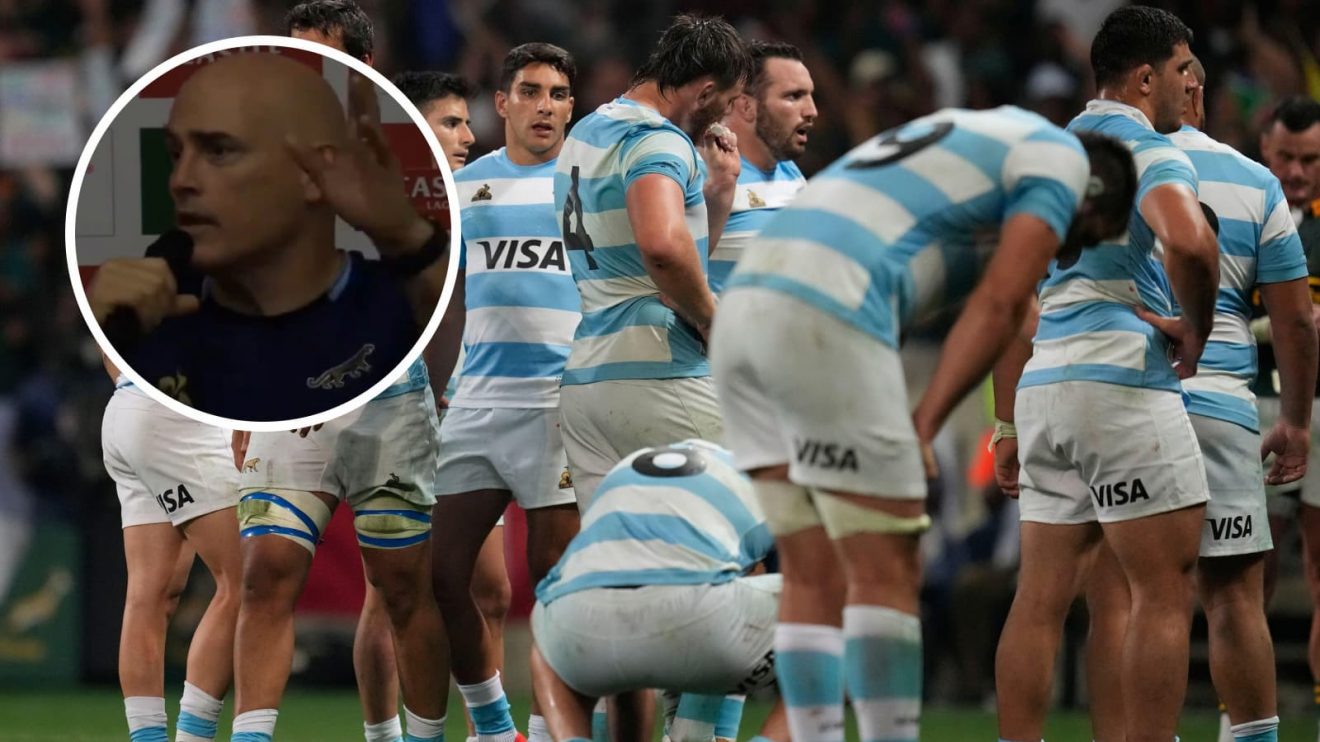 Argentina head coach Felipe Contepomi was upset over a question at the post-match press conference.