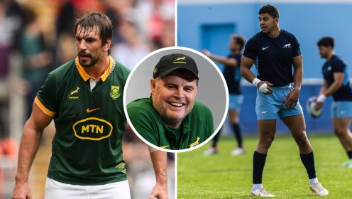 Rugby Championship awards: Springboks’ Rassie Erasmus ‘innovation’, an ‘all-time’ Pablo Matera shift and THAT ‘f***ing amazing’ interview