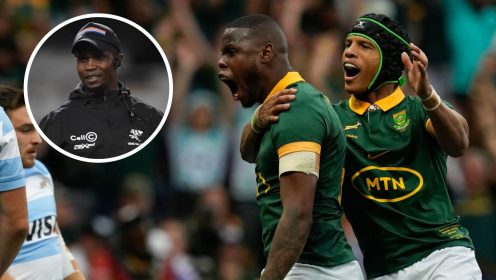 Aphelele Fassi never ‘lost hope’ as he reveals the key to Springboks’ resurgence after two-year absence