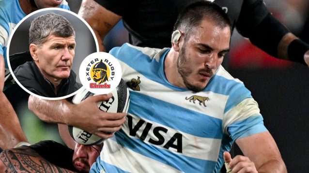 Exeter Chiefs confirm major coup as ‘valuable’ Los Pumas star arrives to ease ‘stretched’ resources