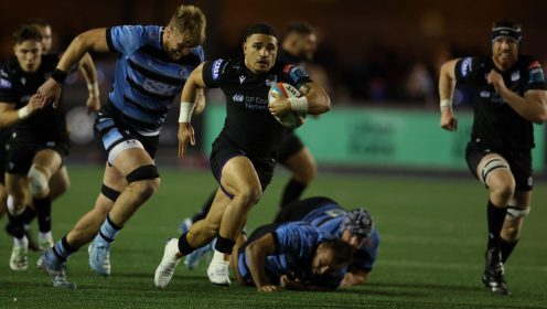 Scotland internationals lead the way as Glasgow win high-scoring thriller over Cardiff while Connacht pip Scarlets