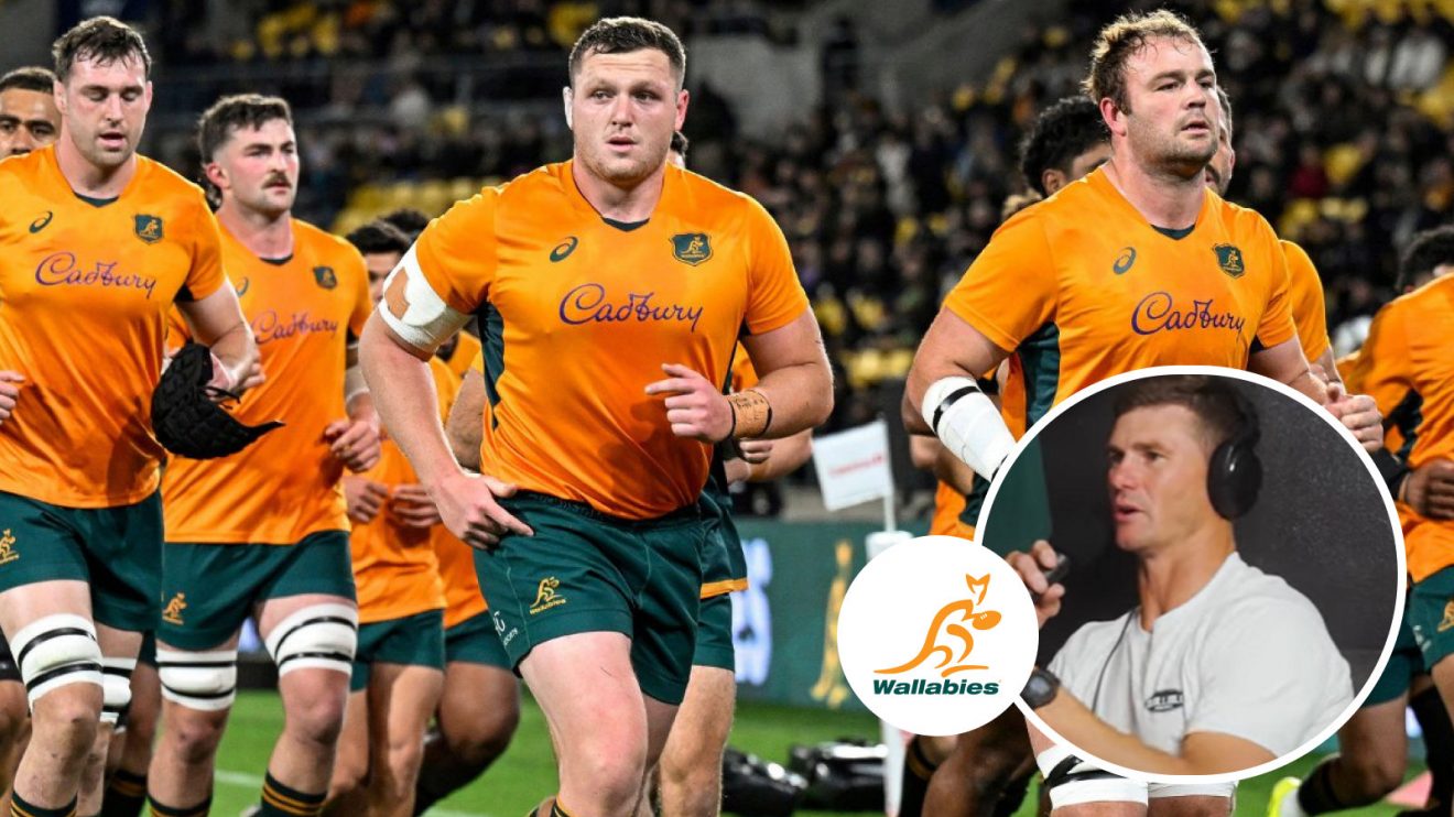 Wallabies and Berrick Barnes image