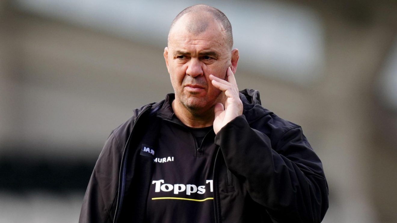 Leicester Tigers boss Michael Cheika.