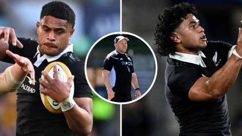 All Blacks coach hails ‘exceptional’ young forward duo ahead of year-end tour