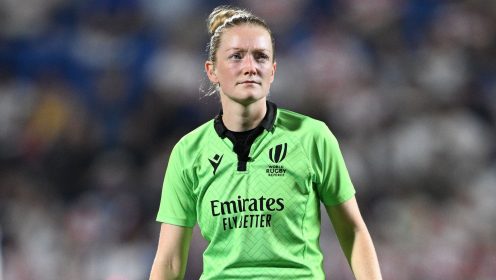 Match officials for November internationals announced as Hollie Davidson one of six to referee two matches