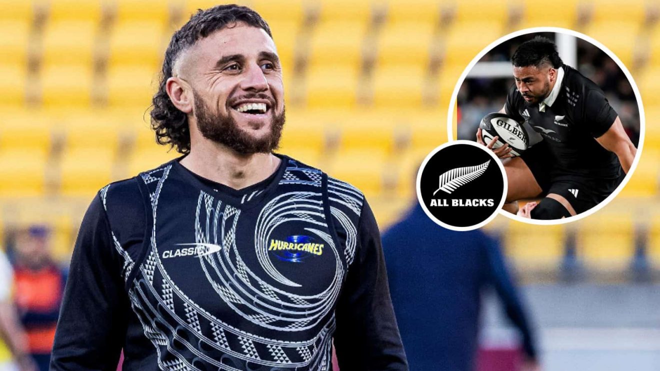 All Blacks duo TJ Perenara and Asafo Aumua, who impressed for Wellington on Friday.