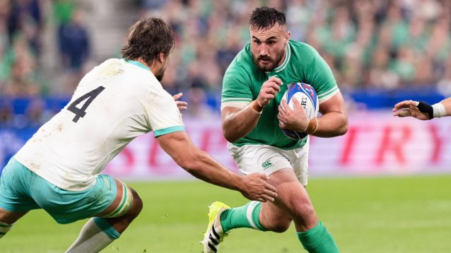 Ronan Kelleher Ireland v SA RWC 2023 - Alamy