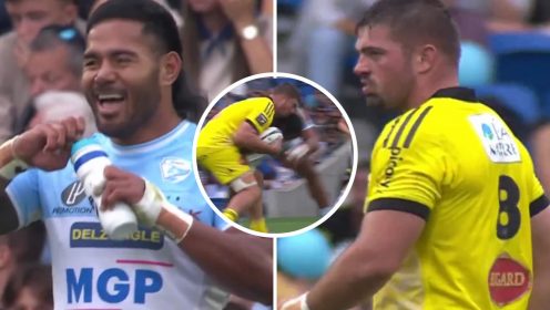 Manu Tuilagi incident on Top 14 debut angers France captain after ex-England star’s ‘illegal’ tackle goes unpunished