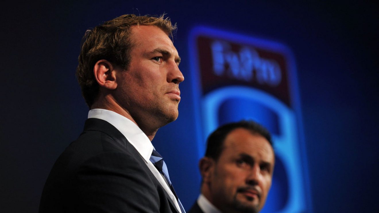 Ex-Wallabies flanker and captain Rocky Elsom.