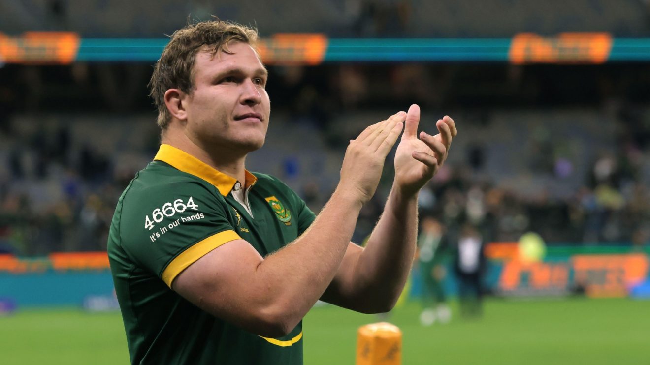 Springbok front-row Jan-Hendrik Wessels.