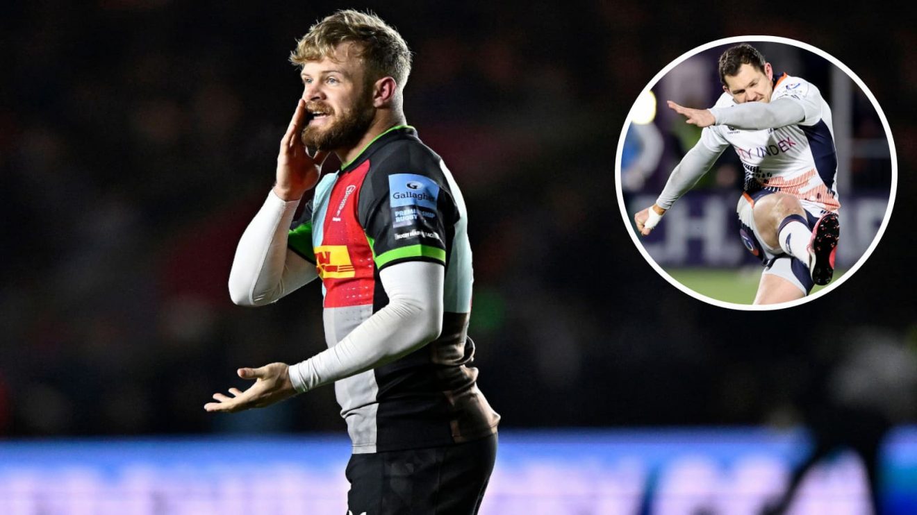 Tyrone Green returns for Harlequins while Alex Goode fills in at fly-half for Saracens.