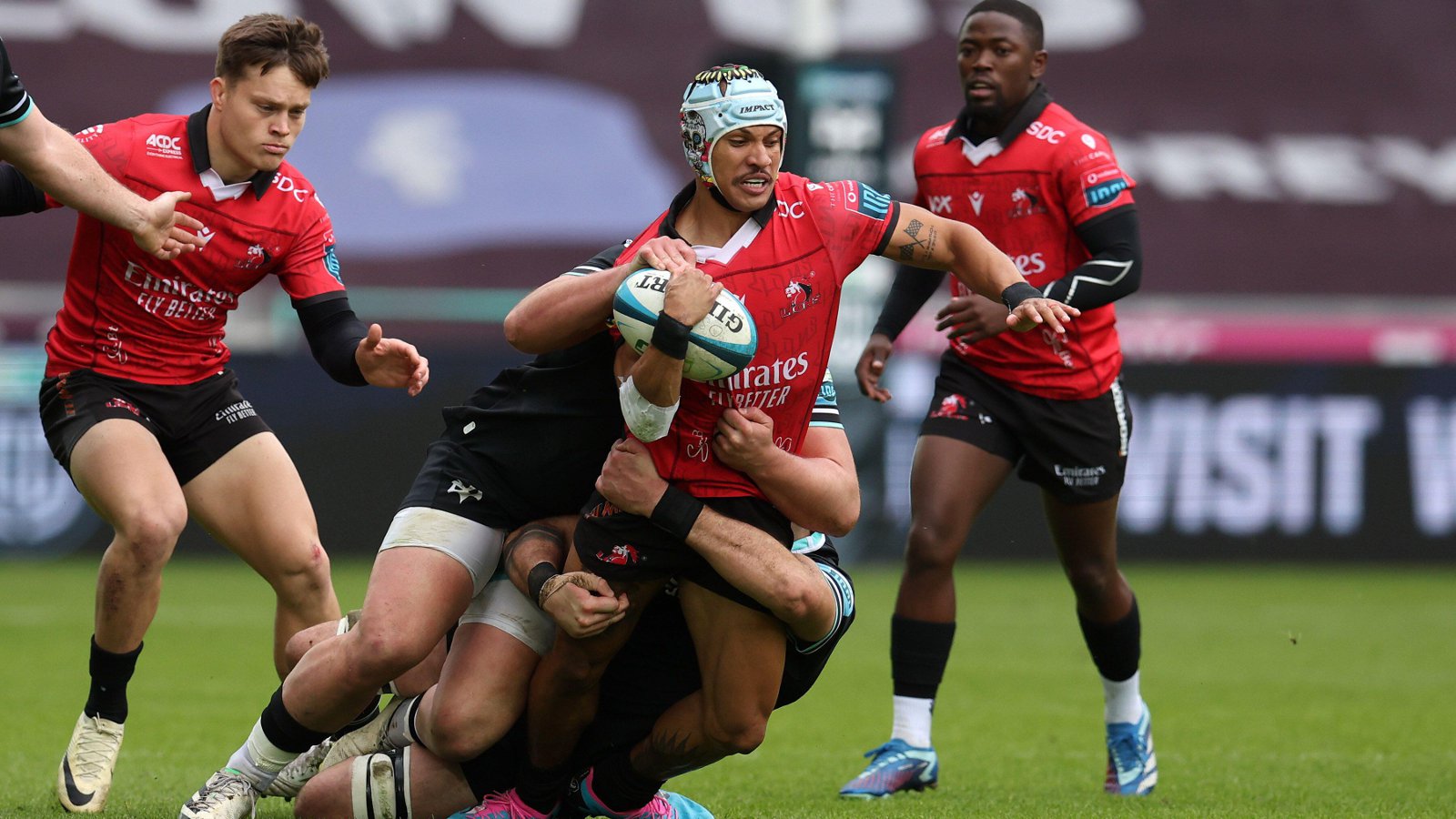 Springboks flyer Edwill van der Merwe grabs crucial try as Lions slay Zebre Rugby