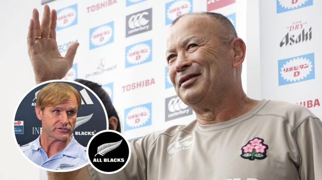 Scott Robertson: ‘You have always got to be careful around Eddie Jones’