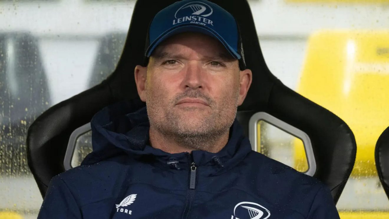 Leinster senior coach Jacques Nienaber.