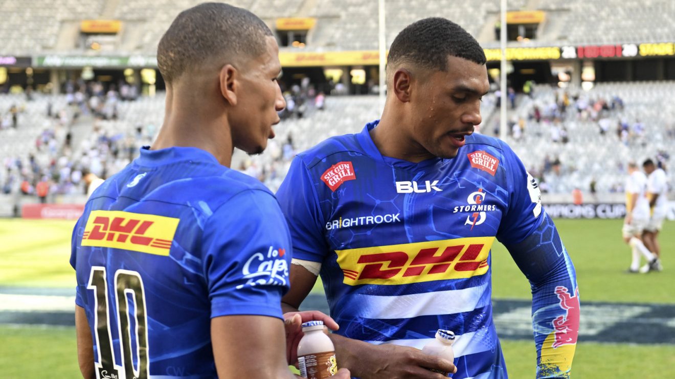 Manie Libbok and Damian Willemse Stormers 2023 - PA