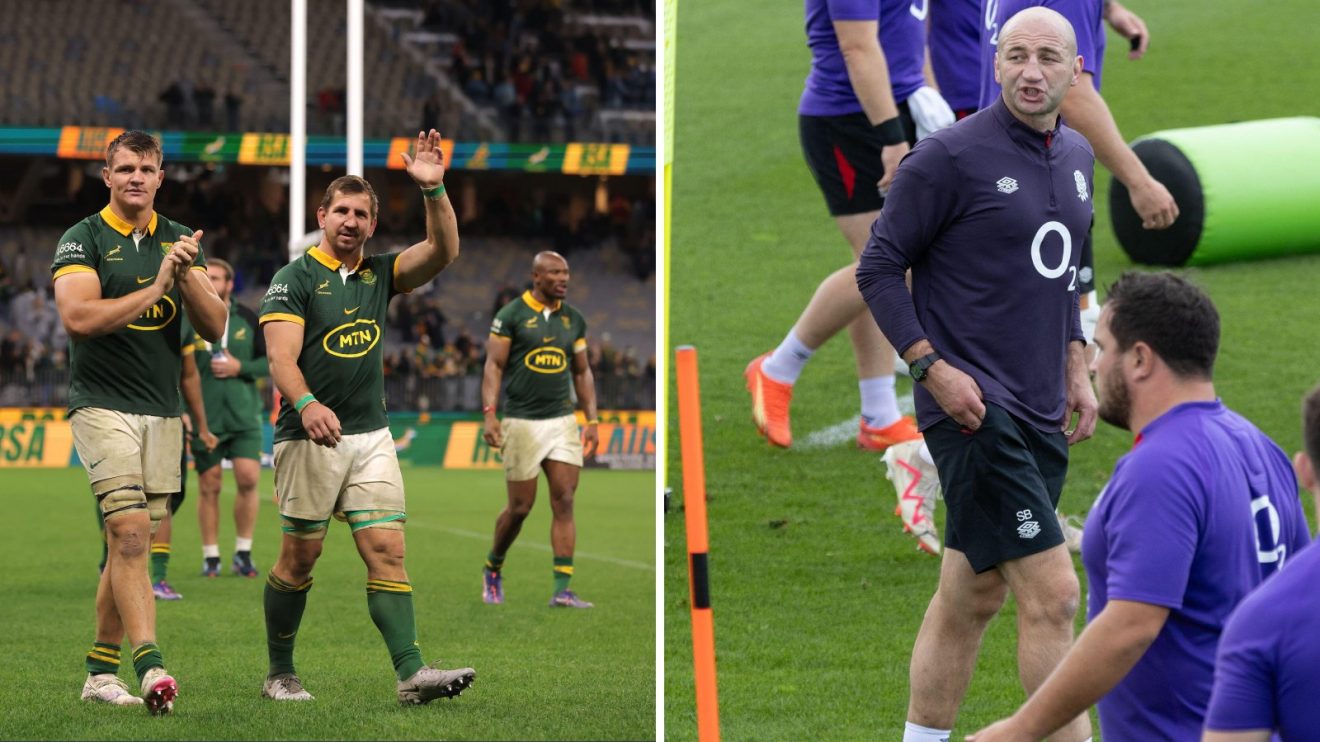 Split with Springboks and England.