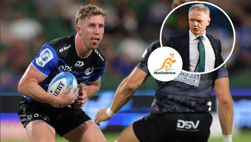 Joe Schmidt reveals reason for surprise Wallabies selection for end-of-year tour