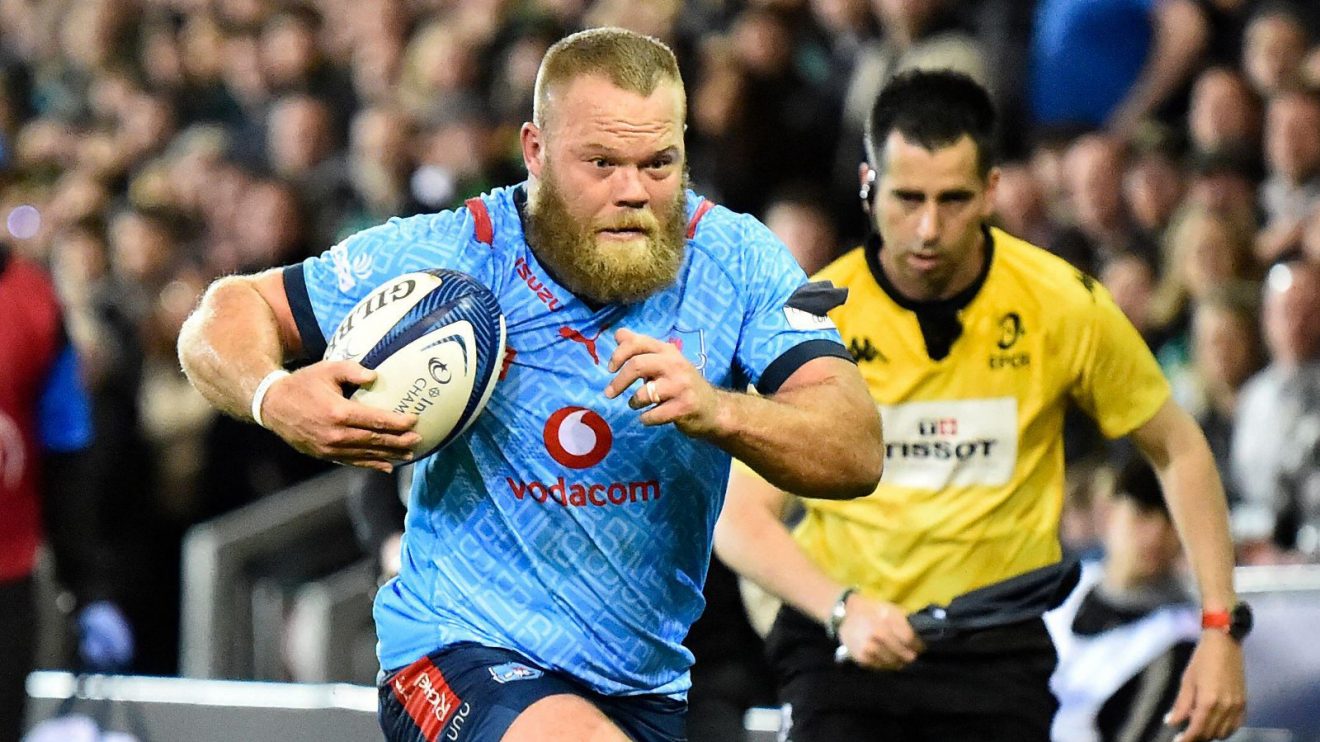 Akker van der Merwe Bulls Champions Cup 2024 - Alamy