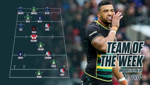 Premiership Team of the Week: ‘Signing of the season’ stars again, Springbok prop puts wings to shame and the duo England ‘cannot afford to overlook’