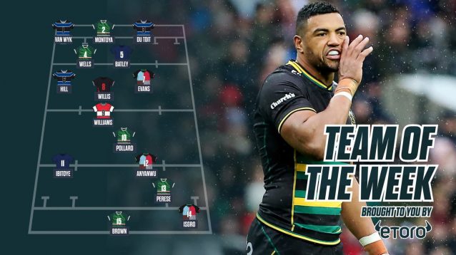 Premiership Team of the Week: ‘Signing of the season’ stars again, Springbok prop puts wings to shame and the duo England ‘cannot afford to overlook’