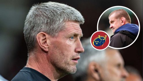 Ronan O’Gara ‘not interested’ in the Munster job and believes Graham Rowntree’s replacement is ‘in the building’