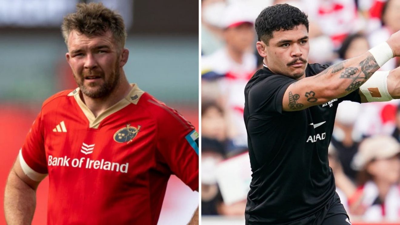 Peter O'Mahony starts for Munster against an All Blacks XV that is led by Du'Plessis Kirifi.