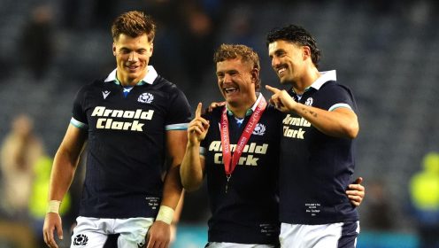 Scotland player ratings: ‘Dancing’ Darcy Graham dazzles after 13-month absence as ‘classy’ Huw Jones tears Fiji to shreds