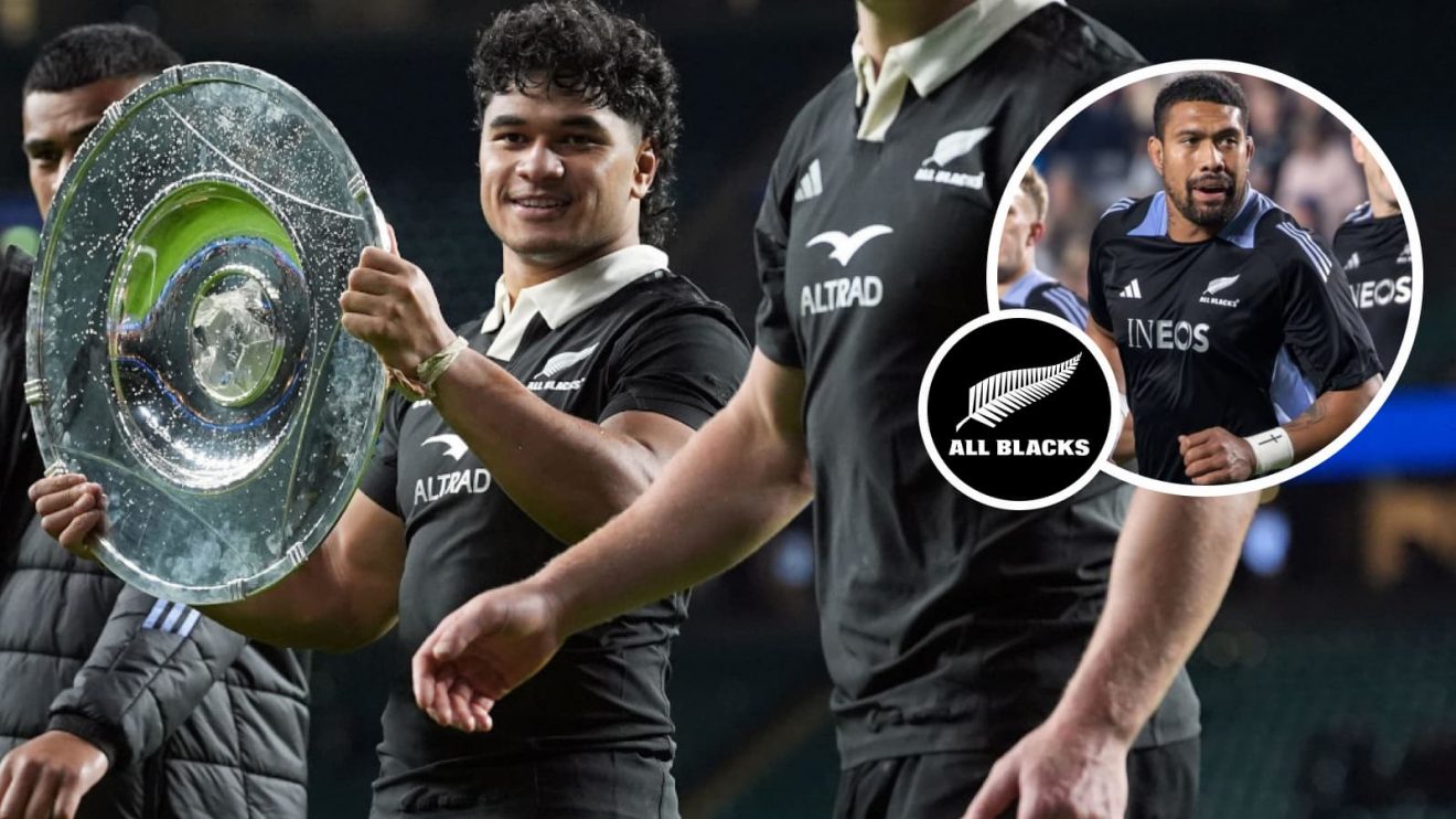 All Blacks flanker Wallace Sititi after win over England.