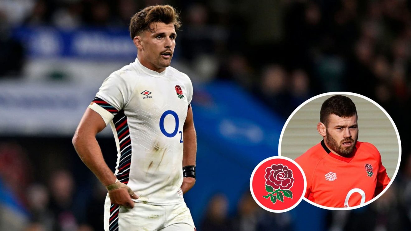 Henry Slade moves in one position for England while Luke Cowan-Dickie is on the bench.