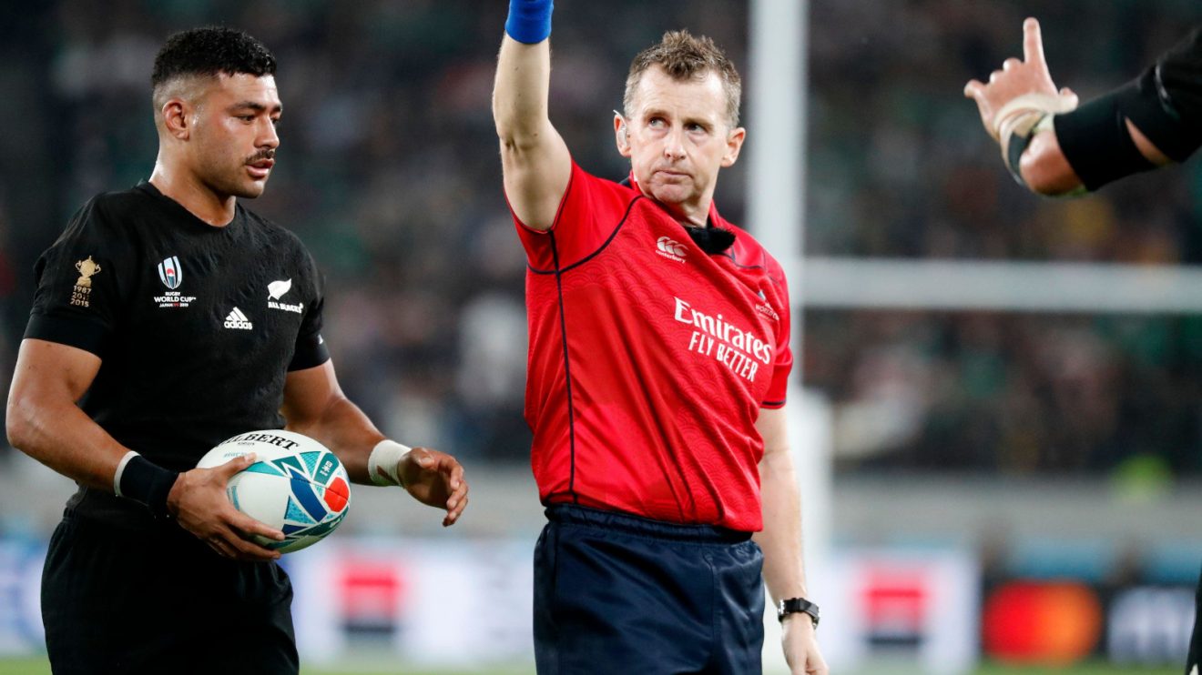 Nigel Owens refereed 100 international matches in his career.