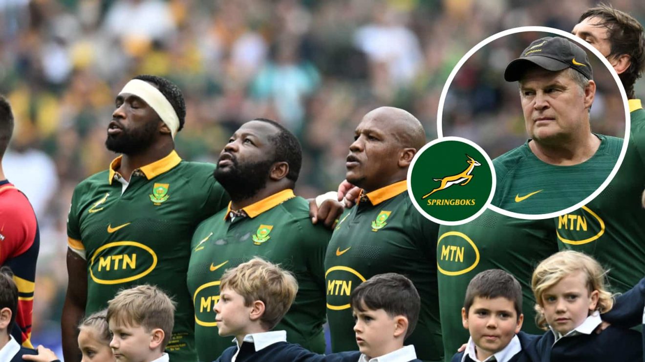 Springboks player and head coach Rassie Erasmus