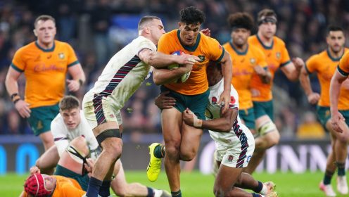Joseph Suaalii hails Joe Schmidt’s coaching impact after brilliant Wallabies debut