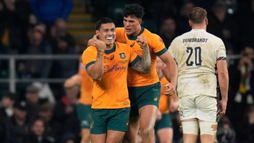 Wallabies star ‘expecting more’ from ‘freak’ Joseph Suaalii after ‘awesome’ debut