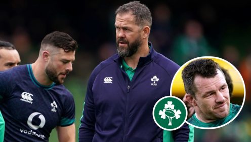 Ireland team: ‘Legend of the game’ to equal Brian O’Driscoll’s record as Andy Farrell selects two uncapped players for Argentina clash