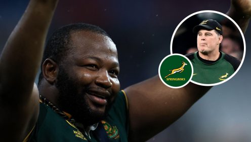 Springboks: Rassie Erasmus delivers injury update on star prop Ox Nche