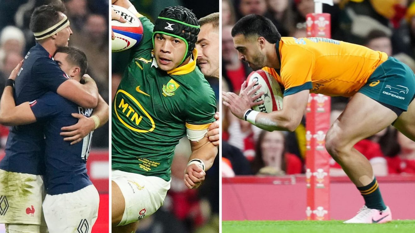 Alexandre Roumat, Thomas Ramos, Cheslin Kolbe and Tom Wright made David Campese's Autumn Nations Series Team of the Week.