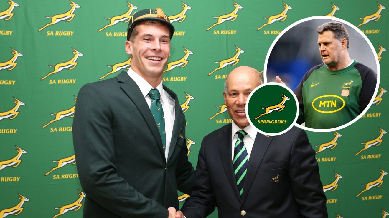 Split with Cameron Hanekom and Rassie Erasmus.