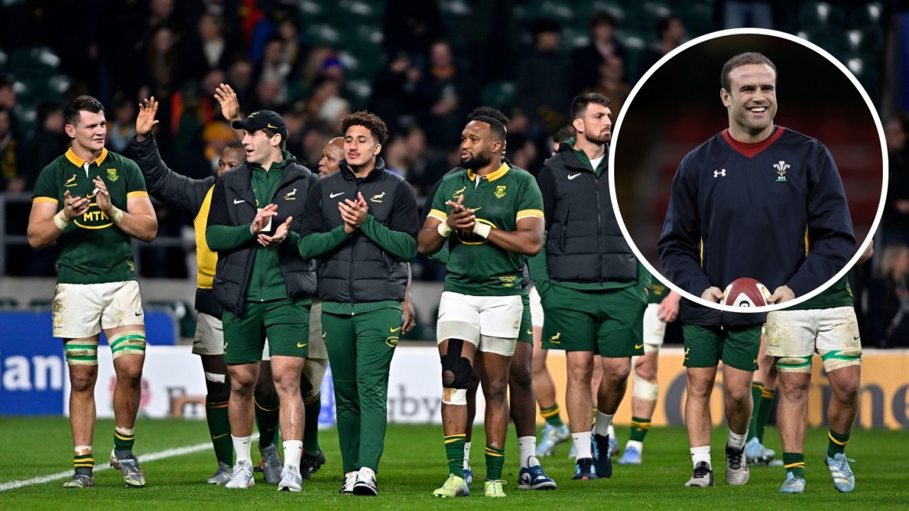 Split with Springboks and Jamie Roberts.