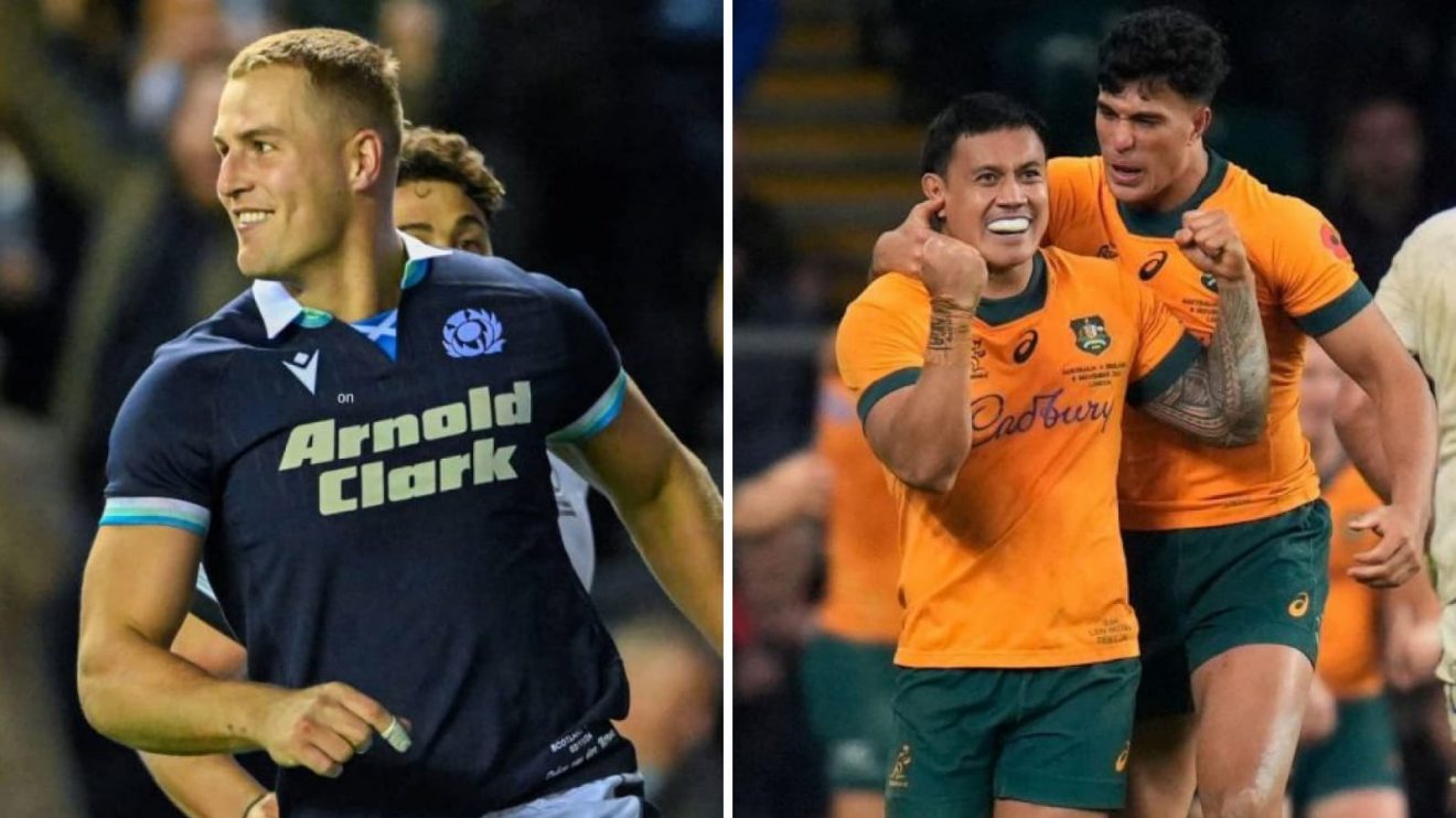 Scotland wing Duhan van der Merwe and Australia centres Len Ikitau and Joseph Suaalii will be players to watch.