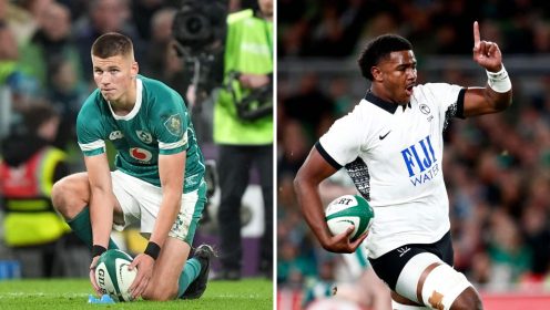 Ireland v Fiji: Winners and losers as the ‘luck of the Irish’ saves Sam Prendergast while Fijians concede at a ‘criminal rate’